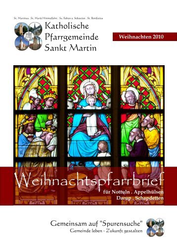 Weihnachtspfarrbrief - Katholische Pfarrgemeinde St. Martin Nottuln