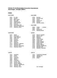 Fahrplan für die Reuterstädter Kooperative Gesamtschule ...