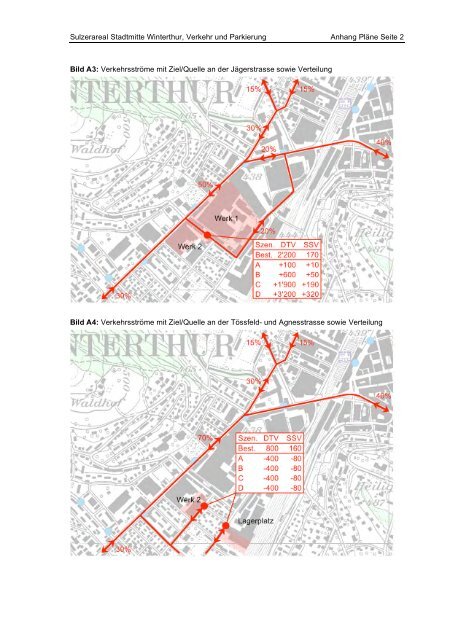"Sulzerareal Stadtmitte Winterthur - Verkehr und Parkierung"(PDF