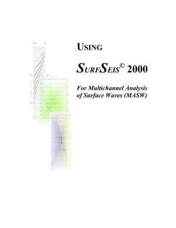 SurfSeis 1.0 Demo Manual - the Kansas Geological Survey