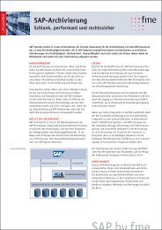 SAP Archivierung KGS