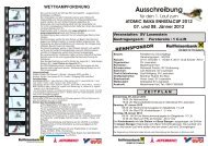 Ausschreibung - SV Losenstein