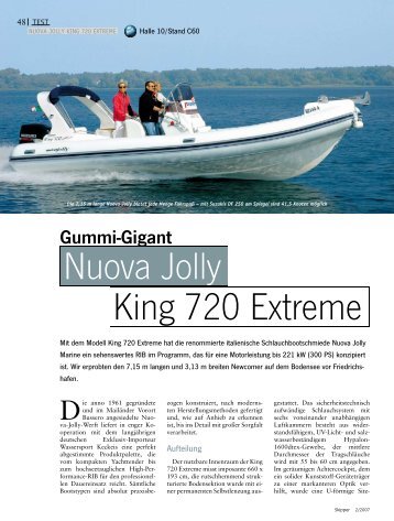 Nuova Jolly King 720 Extreme - Wassersport Keckeis