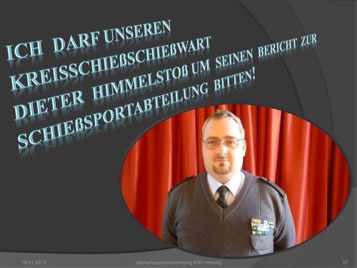 Jahreshauptversammlung 2013 - KSV-Aresing