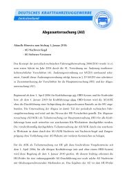 Abgasuntersuchung (AU) - Kreishandwerkerschaft Hildesheim-Alfeld