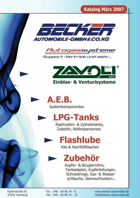 Katalog Zavoli by Becker Automobile GmbH & Co