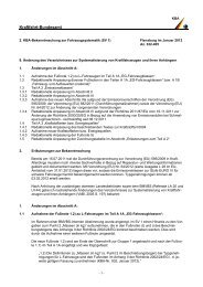 20120131 SV 1 Bekanntmachung 9. Änderung - Kraftfahrt-Bundesamt