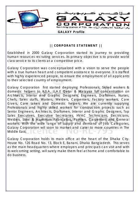 Employment Agency in Bangladesh for Jordan, Saudi Arabia, Oman