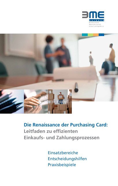 Die Renaissance der Purchasing Card: Leitfaden zu ... - BME