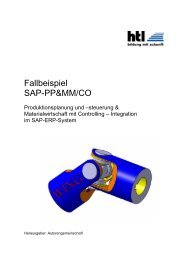 Fallbeispiel SAP-PP&MM/CO - Valon Abazi