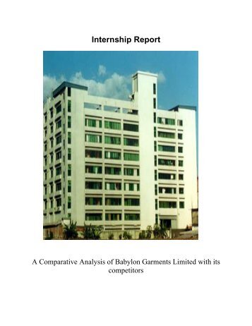 Internship Report - of DSpace - BRAC University