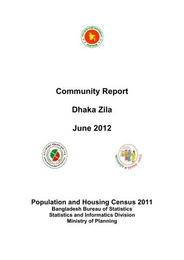 Community Report Dhaka Zila June 2012 - Bbs.gov.bd