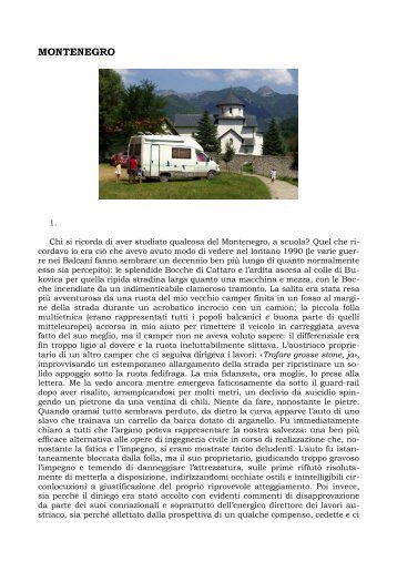 Leggi il resoconto - CamperOnLine.it