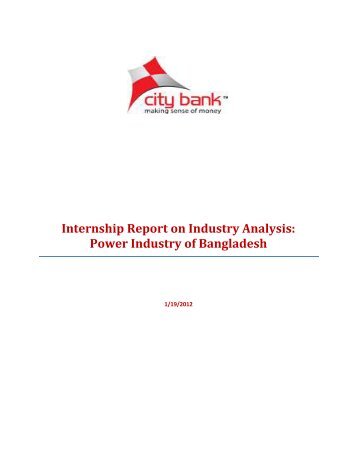 Internship Report on Industry Analysis - of DSpace - BRAC University