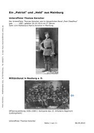 Ein „Patriot“ und „Held“ aus Mainburg - Europeana 1914-1918
