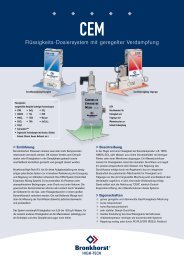 Flüssigkeits-Dosiersystem mit geregelter Verdampfung - Bronkhorst