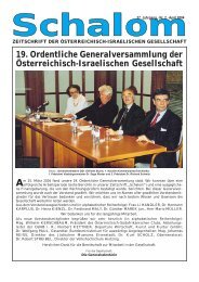 19. Ordentliche Generalversammlung der Österreichisch ...