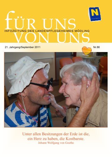 Septemberzeitung 2011.pub - Landespflegeheim Mödling