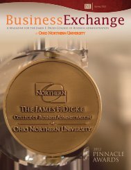 Business Exchange - Ohio Northern University