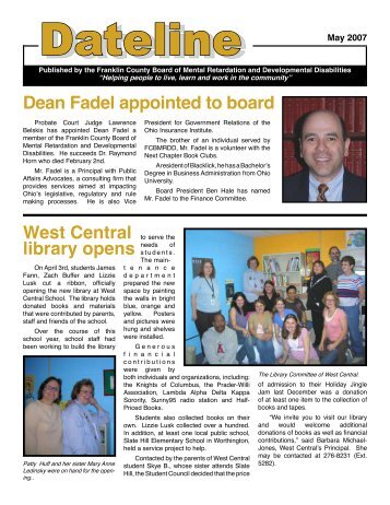Dean Fadel appointed to board - Franklin County Board of ...