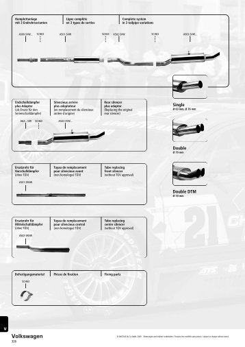 Technisches Datenblatt - KERSCHER TUNING