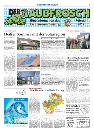 Laubfrosch 2/2012 - Landratsamt Freising