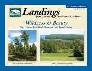 Landings- Spring 2012 - Door County Land Trust