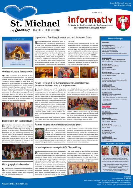 "Informativ" January 2013 - St. Michael