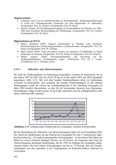 Lehrbericht 2005 - Universität Koblenz · Landau