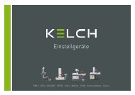 Einstellgeräte - Kelch GmbH