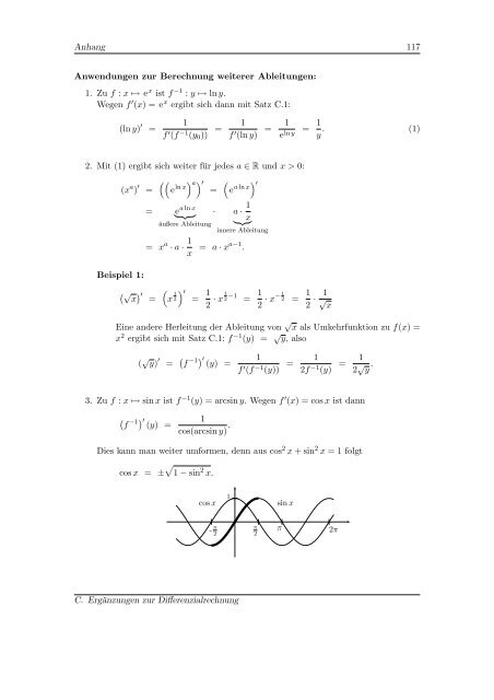 Mathematik 1 - Homepage von Georg Hoever - FH Aachen