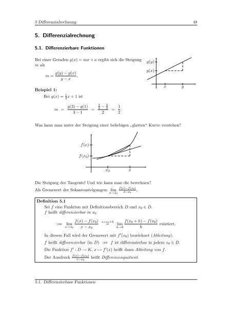 Mathematik 1 - Homepage von Georg Hoever - FH Aachen