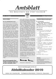 Amtsblatt - in Kelkheim