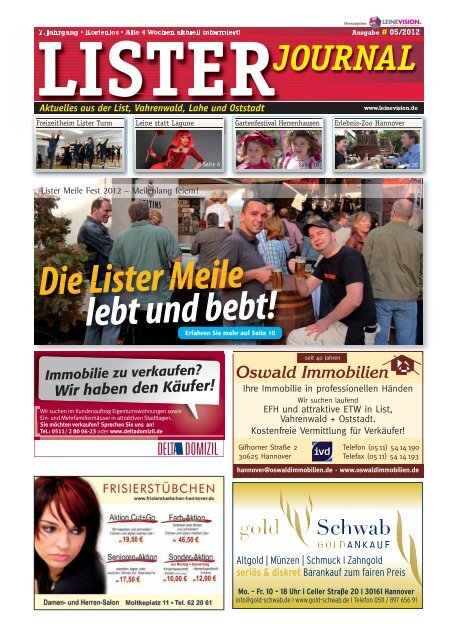Lister Journal 05/2012 - LeineVision