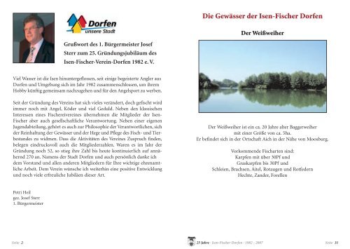 Chronik-Isenfischer 25 Jahre.pdf - Isen-Fischer Dorfen