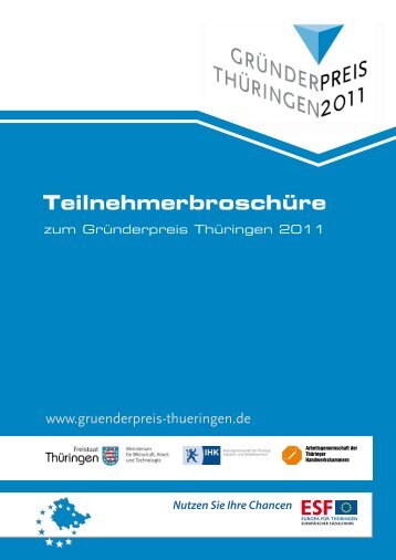 Teilnehmerbroschüre - Beratungsnetzwerk Gründen und Wachsen ...