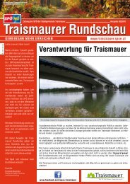 Traismaurer Rundschau - SPÖ Traismauer