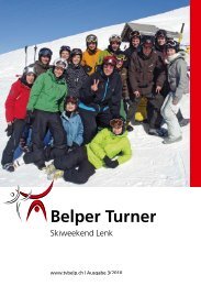 Belper Turner - TV Belp