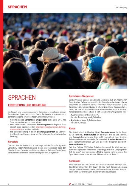 Frühjahrsprogramm 2013 - Verband Wiener Volksbildung