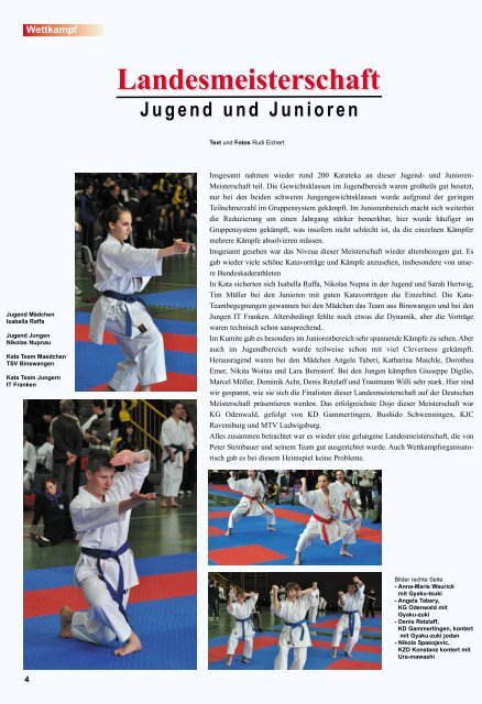 KVBW-Magazin 0902 - Bushido Oberkirch