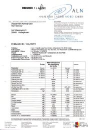 Trinkwasseranalyse - Kellinghusen