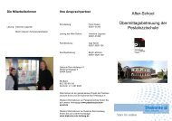 Vorlage Flyer - Diakonie Ruhr-Hellweg - Pestalozzischule Soest