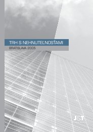 Trh s nehnuteľnosťami 2005 - J&T Real Estate