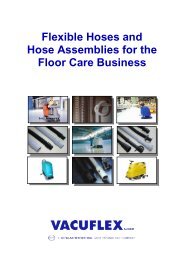 Flexible Hoses and Hose Assemblies for the Floor - VACUFLEX ...