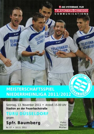 meisterschaftsspiel niederrheinliga 2011/2012 - mpu vorbereitung ...