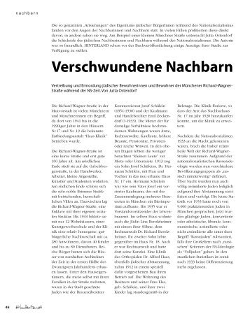 der ganze Artikel im PDF Format - Hinterland Magazin