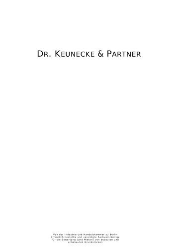 Firmenpräsentation als PDF - Dr. Keunecke & Partner