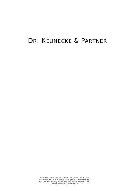 Firmenpräsentation als PDF - Dr. Keunecke & Partner