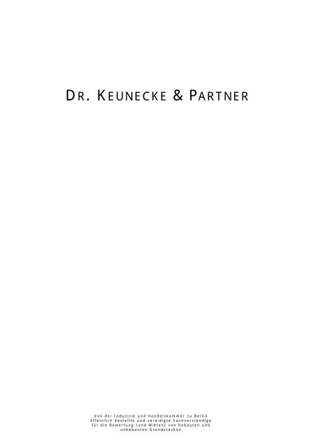 Firmenpräsentation als PDF - Dr. Keunecke & Partner