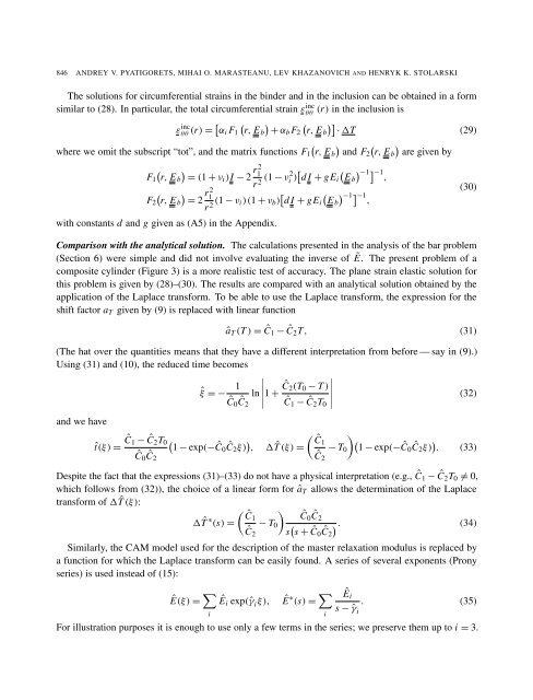 Journal of Mechanics of Materials and Structures vol. 5 (2010 ... - MSP